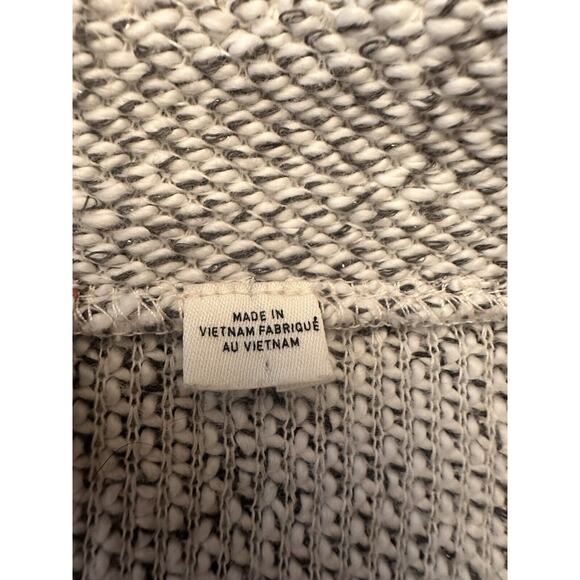 Anthropologie Postmark Knit Sweater Tunic Size XS Gray Cabincore Casual Comfort - Picture 6 of 13